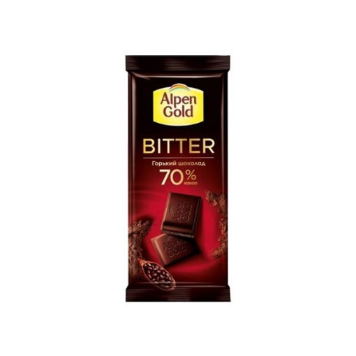 تصویر  تابلت آلپن گلد شکلات تلخ 70 درصد - Alpen Gold 70% bitter