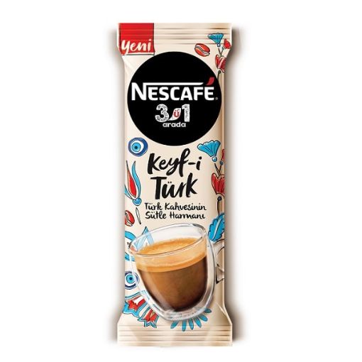 تصویر  پودر قهوه ترک نسکافه 3 در 1 - Nescafe Keyfi-i Turk