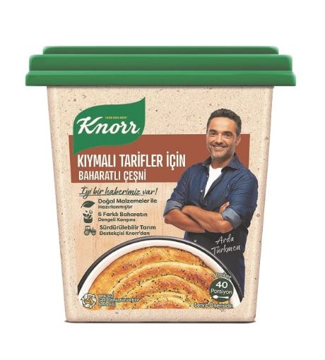 تصویر  ادویه مخصوص گوشت کنور 110گرم - Knorr Kıymalı Tarifler İçin Baharatlı Çeşni