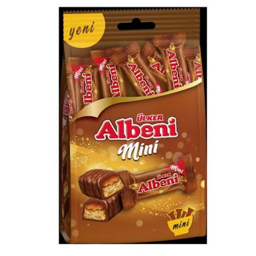 تصویر  شکلات پاکتی آلبنی مینی89 گرم – Albeni mini