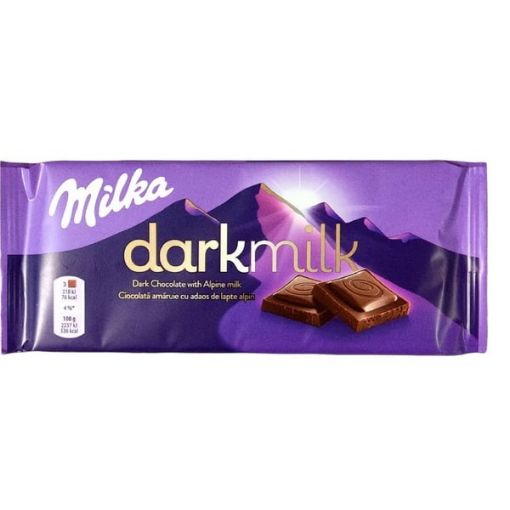 تصویر  شکلات میلکا دارک میلک - Milka darkmilk