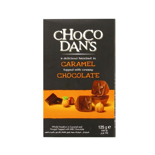 تصویر  شکلات مغز دار چوکودنس با طعم فندق و کارامل- CHOCO Dance Chocolate