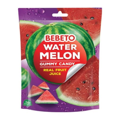 تصویر  پاستیل ببتو هندوانه با طعم آبمیوه طبیعی 60 گرم Bebeto