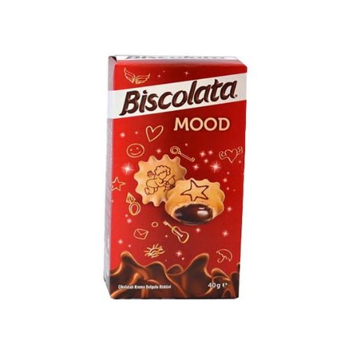 تصویر  بیسکولاتا پاکتی شکلاتی - Biscolata Mood