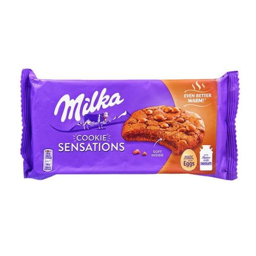 تصویر  کوکی سنسیشن میلکا با مغز شکلات نرم - Milka COOKIE Sensations Soft inside  