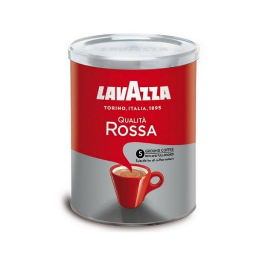 تصویر  قهوه لاواتزا (لاوازا) رزا قوطی 250 گرمی - LAVAZZA ROSSA