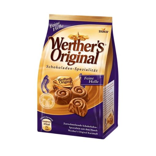 تصویر  شکلات کادویی وردرز پاکتی 153 گرم - Werther's Original