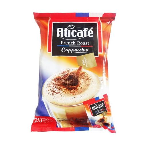 تصویر  کاپوچینو علی کافه 20 ساشه ای - Alicafe French Roast Cappuccino