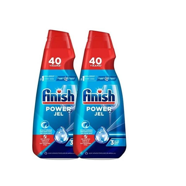 ژل ماشین ظرف شویی فینیش 1 لیتری 40 بار مصرف
