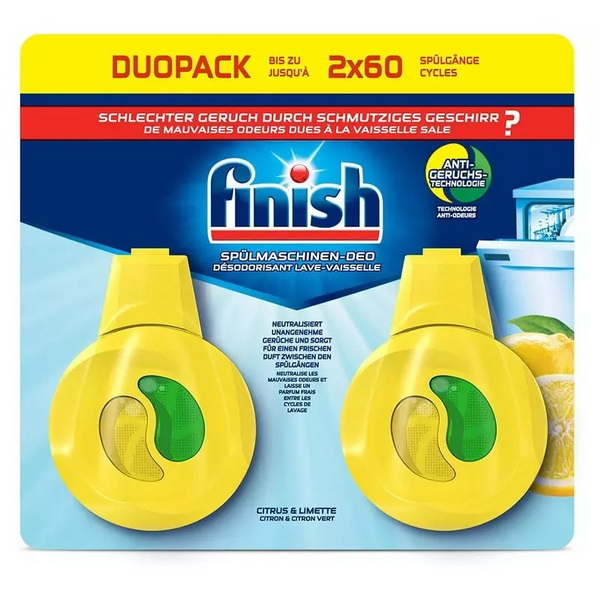 بوگیر 2 عددی ماشین ظرفشویی فینیش اروپایی | Finish DUOPACK