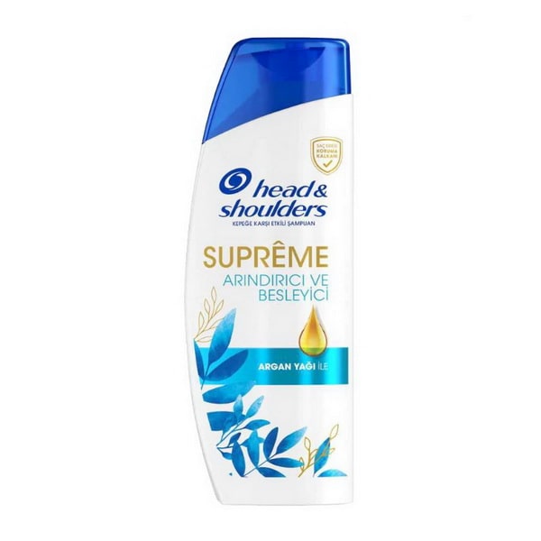 شامپو ضد شوره هد اند شولدرز مدل Supreme Arindirici Ve Besleyici حاوی روغن آرگان 300 میل