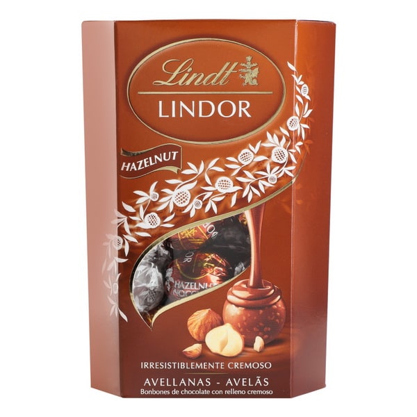 شکلات کادویی لیندور 200 گرم با مغز فندق - Lindor Hazelnut