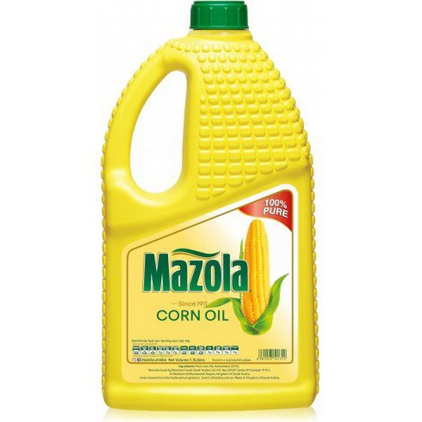 روغن ذرت مازولا 1.5 لیتر اصل