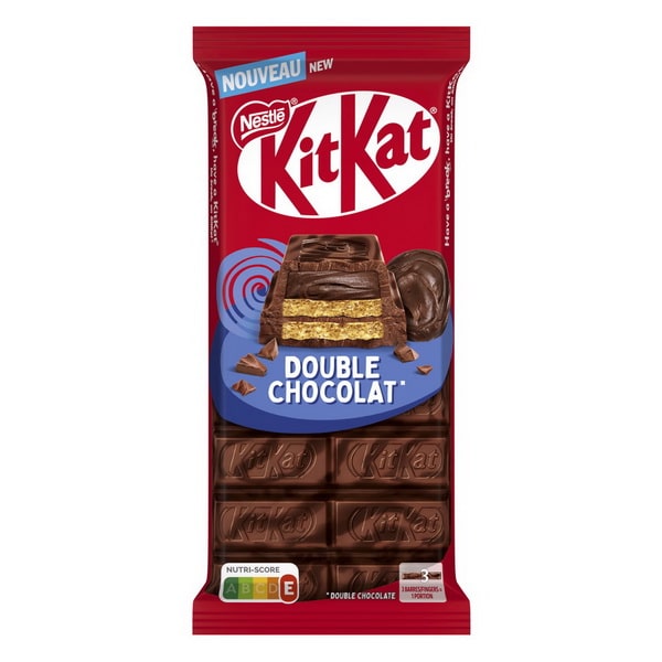 شکلات تخته ای کیت کت دبل چاکلت 99 گرم - KitKat Double Chocolate