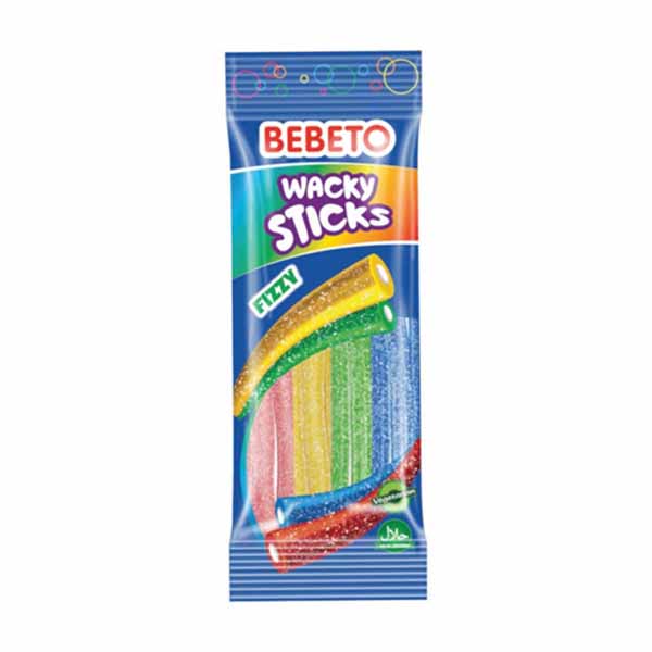 پاستیل ببتو Fizzy مخلوط 75 گرم - BEBETO FIZZY