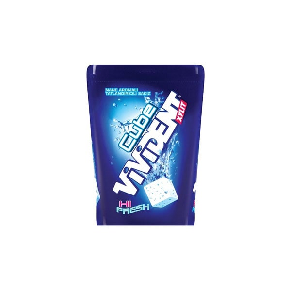 آدامس ویویدنت مکعبی(کیوب)  بدون شکر - vivident Cube