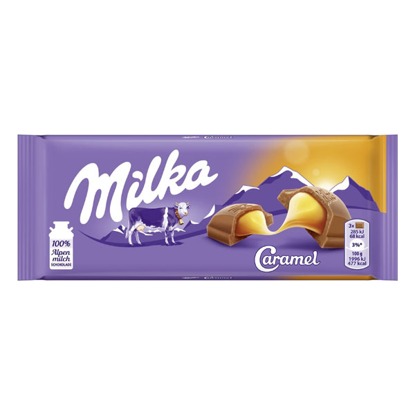 شکلات میلکا کارامل - Milka Caramel