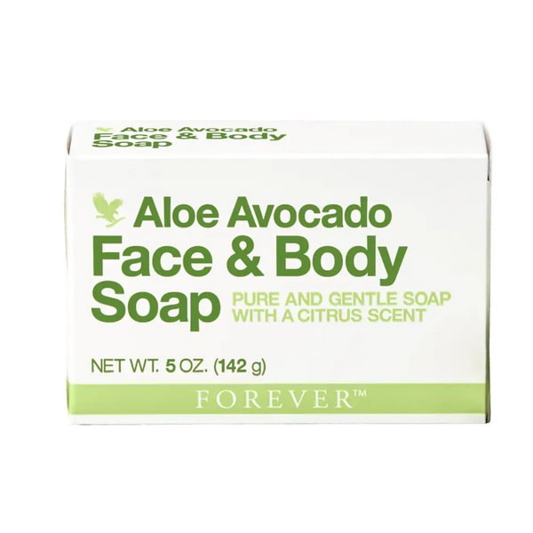 صابون صورت و بدن آووکادو فوراور | Aloe Avocado Face & Body Soap