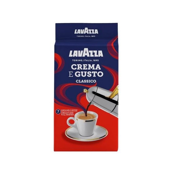 قهوه لاوازا (لاواتزا) کرما گوستو کلاسیک - LAVAZZA crema e gusto Espresso
