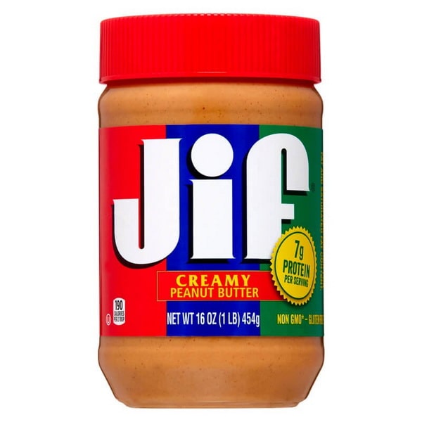 کره بادام زمینی کرمی بدون گلوتن جیف 454 گرم - Jif CREAMY PEANUT BUTTER